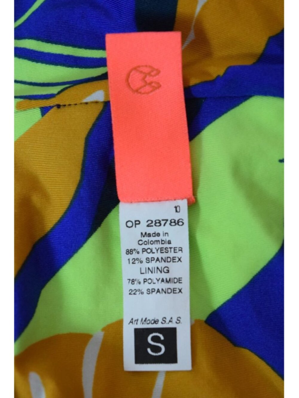 MAAJI TECHNICOLOR GUINEA SPORTY & LOVE STORIES SAMANTHA REVERSIBLE BRALETTE - Picture 8 of 9